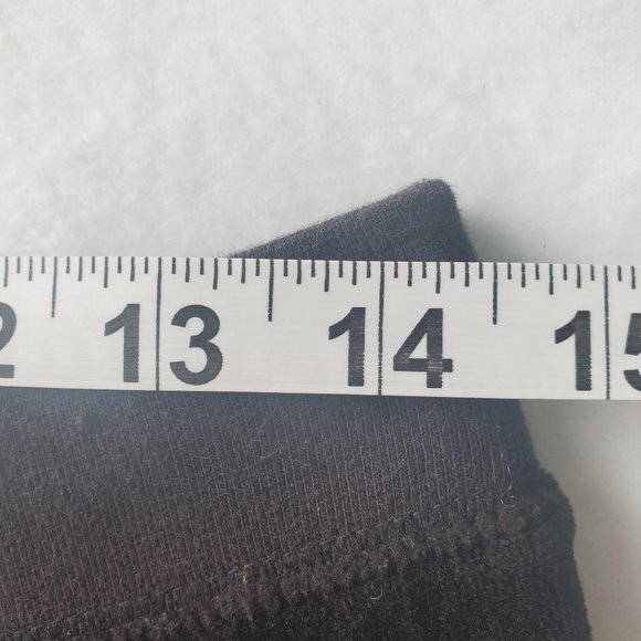 JUICY COUTURE Womens Sweatpants Jogger Size S 29x27 Black Velvet Tight Ankle - Picture 7 of 11